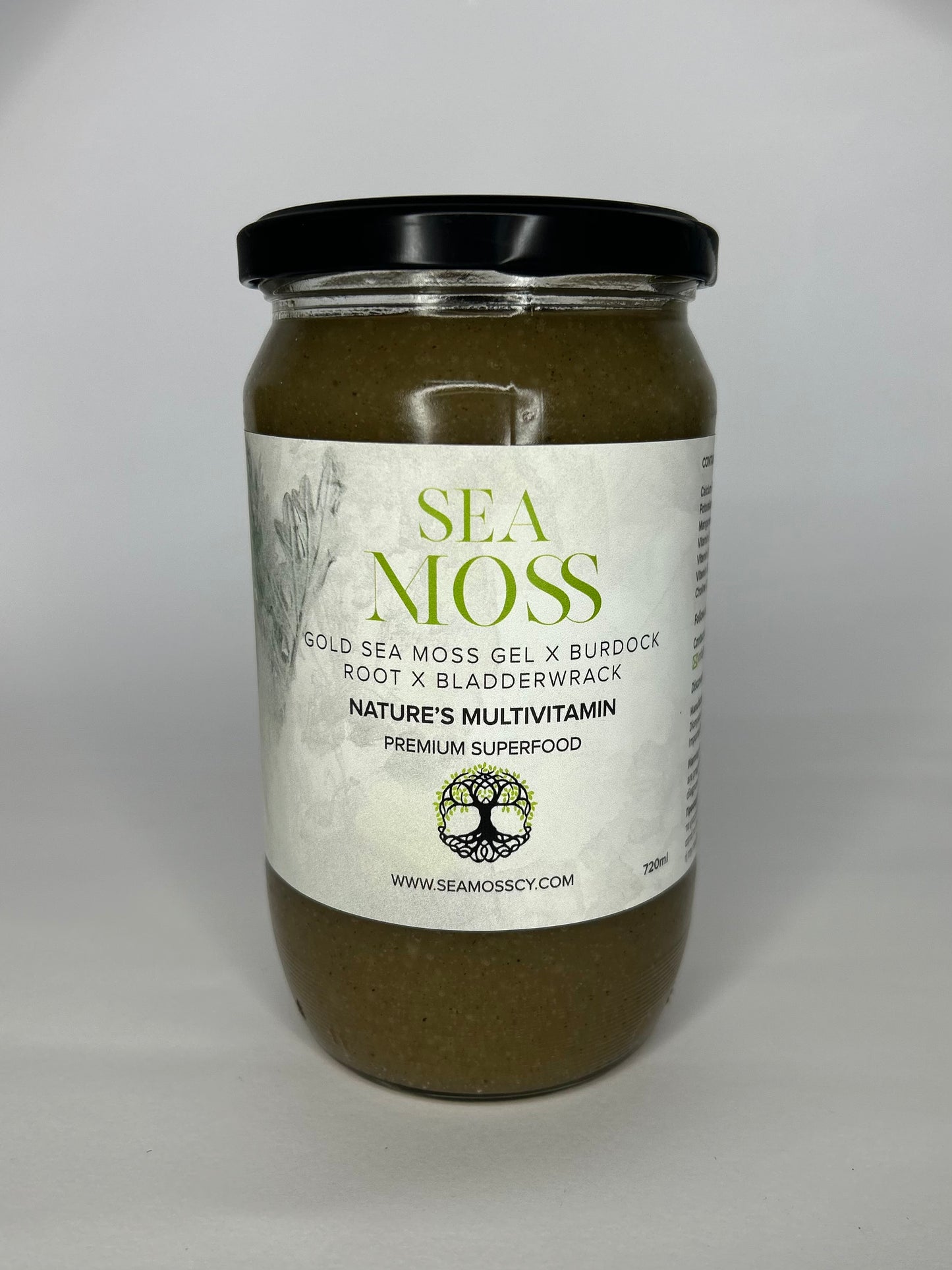 Gold Sea Moss Gel x Burdock Root x Bladderwrack | 720ml