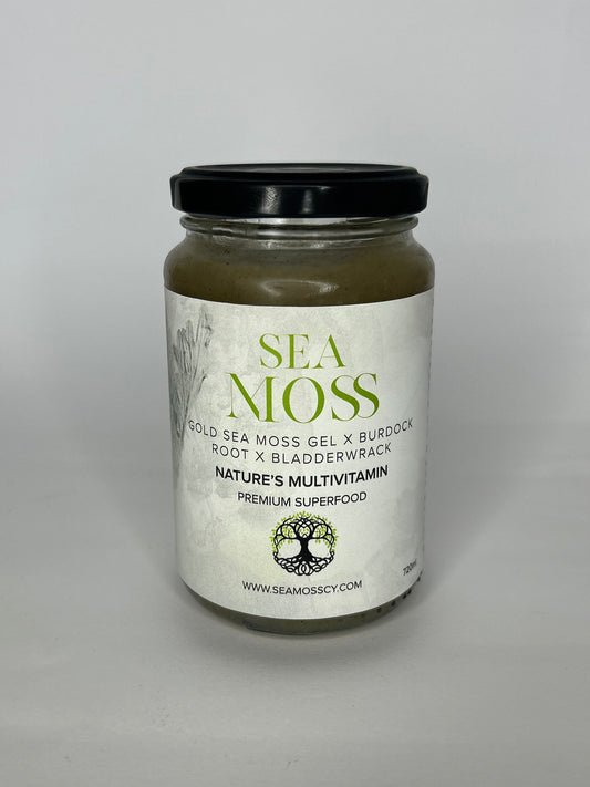 Gold Sea Moss Gel x Burdock Root x Bladderwrack | 370ml